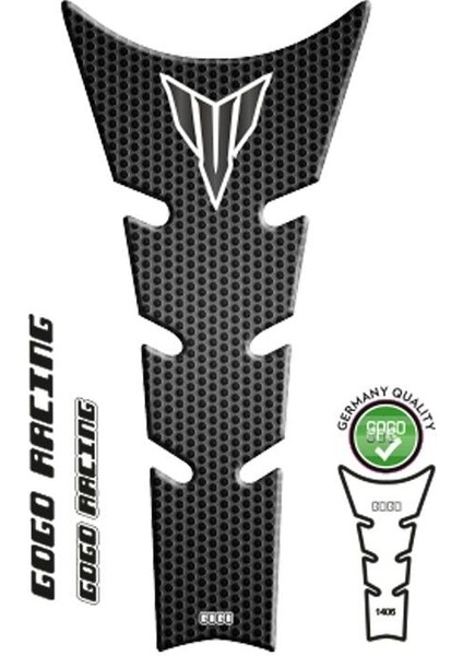 Yamaha MT25 2014 - 2019 Uyumlu Tank Pad 004