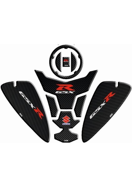 Suzuki Gsx-R Uyumlu Tank Pad Set 005