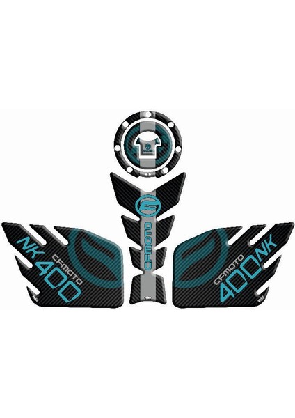 Cf Moto 400 Nk 2017 - 2022 Uyumlu Tank Pad Set 001