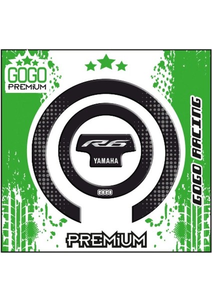 Yamaha R6 Uyumlu Depo Kapak Pad 001