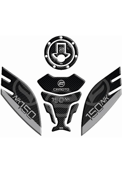 Cf Moto 150 Nk 2016 - 2023 Uyumlu Tank Pad Set 002