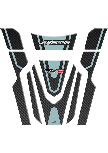 Rks Freccia 150 cc 2022 Uyumlu Tank Pad Set 004