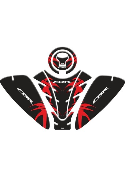 Honda Cbr cc Uyumlu Tank Pad Set 003