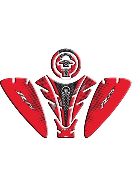 Yamaha R25 2019 - 2023 Uyumlu Tank Pad Set 003