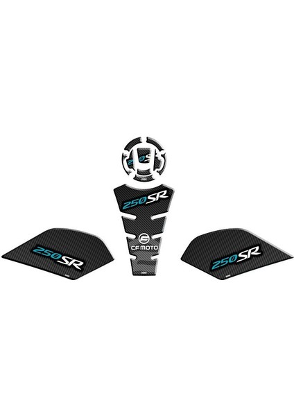 Cf Moto 250 Sr 2020 - 2023 Tank Pad Set 007