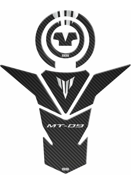 Yamaha MT09 2013 - 2018 Uyumlu Tank Pad Set 001