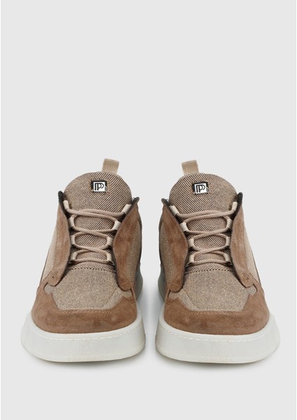 Vizon Deri Erkek Sneaker