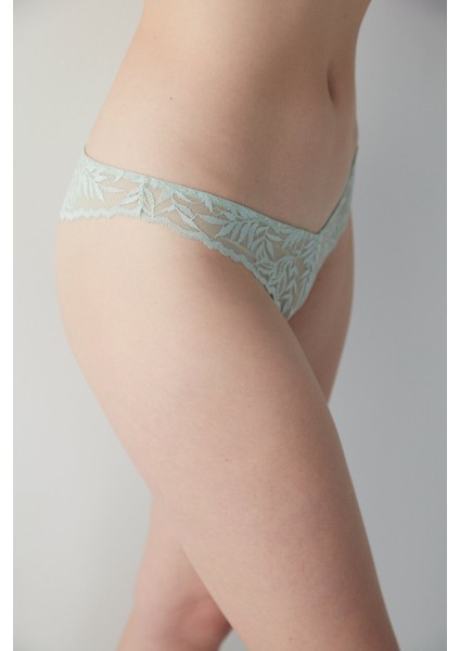 Tina V Kesim Mint Yeşili Brazilian Külot