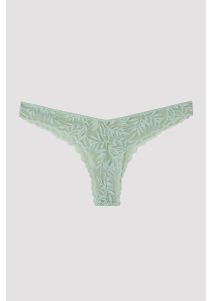 Tina V Kesim Mint Yeşili Brazilian Külot modelleri