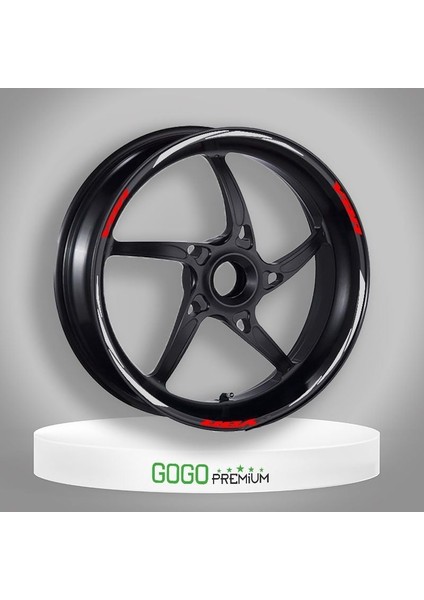 Reflektör Beyaz Yamaha Ybr Uyumlu Jant Şeridi