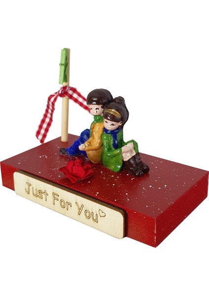 Sevgili Özel Tasarım Biblolu Notluk Just For You HK2599 fiyatları