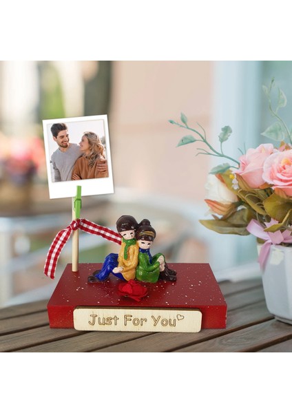 Sevgili Özel Tasarım Biblolu Notluk Just For You HK2599 indirimleri