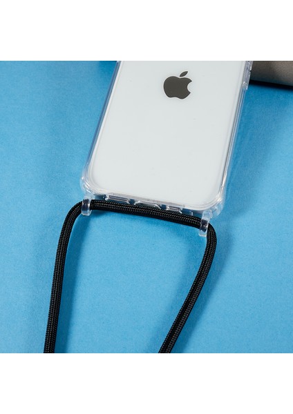 Xstepcase Apple iPhone 13/14 Için Geri Dönen Kasa, Tpu+Akrilik Şok Emici Telefon Kapağı Lanyard ile (Yurt Dışından)
