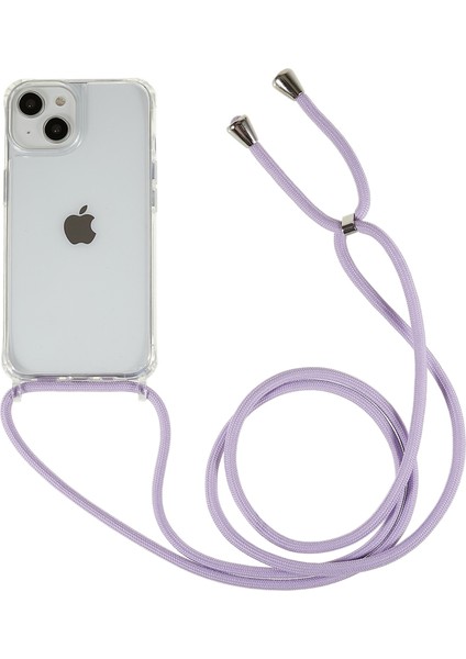 Xstepcase Apple iPhone 12 Mini / 13 Mini 5.4 Inç Için Geri Kasa, Ayarlanabilir Kordonlu Tpu+Akrilik Telefon Kapağı Temizleyin (Yurt Dışından)