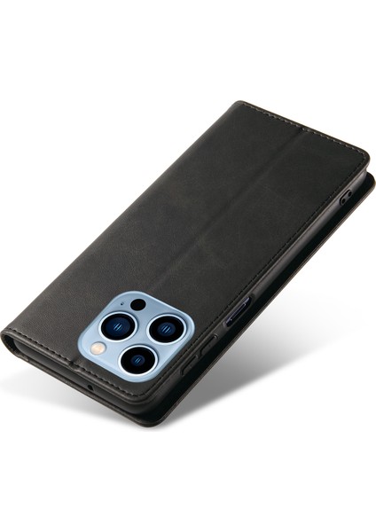 Xstepcase Apple iPhone 13 Pro Max 6.7 Inç Için Flip Telefon Kılıf Cüzdanı, Manyetik Deri Stand Buzağı Doku Kapağı (Yurt Dışından)