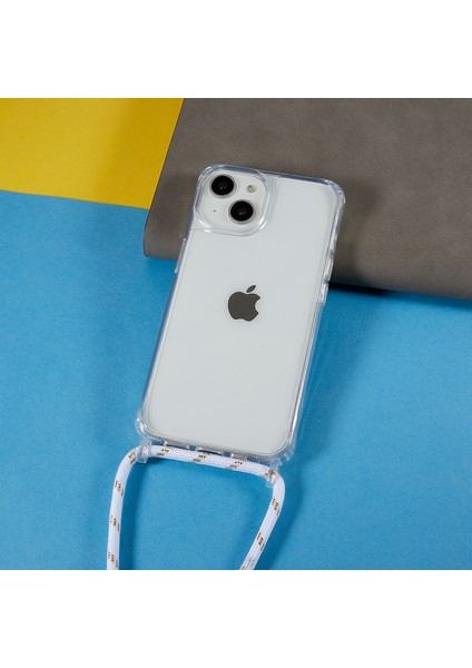 Xstepcase Apple iPhone 12 Mini / 13 Mini 5.4 Inç Için Geri Kasa, Ayarlanabilir Kordonlu Tpu+Akrilik Telefon Kapağı Temizleyin (Yurt Dışından)