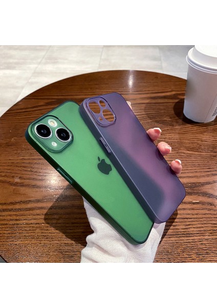 Xstepcase Apple iPhone 13 6.1 Inç Ince Mat Tpu Telefon Kasası Hassas Kesme Kamera Koruması Arka Kapak (Yurt Dışından)