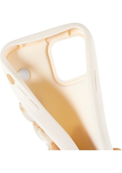 Xstepcase Apple iPhone 12/12 Pro 6.1 Inç Yumuşak Tpu Telefon Kılıf Mat Yüzey Zinciri Bilezik Telefon Kapağı (Yurt Dışından)
