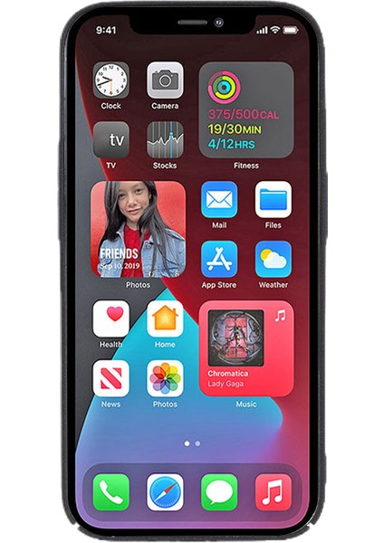 Xstepcase Apple iPhone 12 Pro Max 6 6.7 Inç Için Cep Telefonu Kılıfı, Anti Dust Mat Doku Sert Pc Telefon Kapağı (Yurt Dışından)