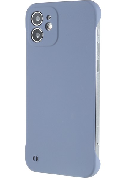Xstepcase Apple iPhone 12 Mini 5.4 Inç Çerçevesiz Yarım Kapak Koruyucu Cilt Touch Sert Pc Mobail Telefon Kılıfı (Yurt Dışından)