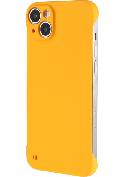 Xstepcase Apple iPhone 13 6.1 Inç Açılı Yastık Çerçevesiz Telefon Kasası Sert Pc Cilt Dokunuşu Arka Kapak (Yurt Dışından)
