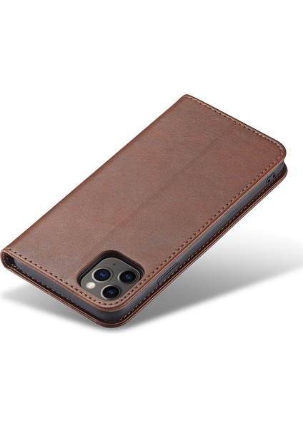 Xstepcase Apple iPhone 11 Pro 5.8 Inç Telefon Standı Için Iş Tarzı Buzağı Doku Cüzdanı Manyetik Deri Telefon Kapağı (Yurt Dışından) fırsatları