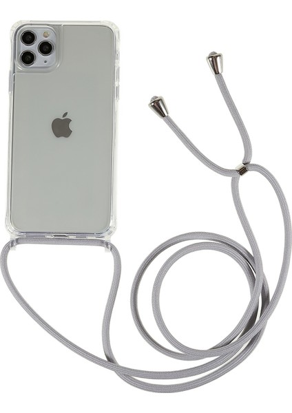Xstepcase Tpu+Apple iPhone 11 Pro 5.8 Inç Şeffaf Telefon Kılıfı Için Tpu+Akrilik Arka Kapak Ayarlanabilir Kiraplı (Yurt Dışından)
