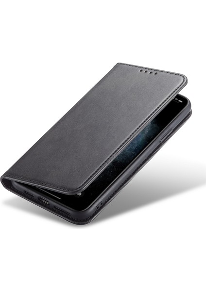 Xstepcase Apple iPhone 11 Pro 5.8 Inç Telefon Standı Için Iş Tarzı Buzağı Doku Cüzdanı Manyetik Deri Telefon Kapağı (Yurt Dışından) indirimleri
