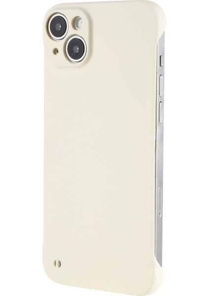 Xstepcase Apple iPhone 13 6.1 Inç Açılı Yastık Çerçevesiz Telefon Kasası Sert Pc Cilt Dokunuşu Arka Kapak (Yurt Dışından)