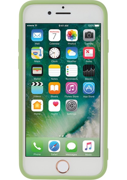 Xstepcase Apple iPhone 7/8 4.7 Inç / Se (2020) / Se (2022) Için Kauçuk Telefon Kasası, Çizim Önleyici Fiber Astar Tpu Kapağı (Yurt Dışından)