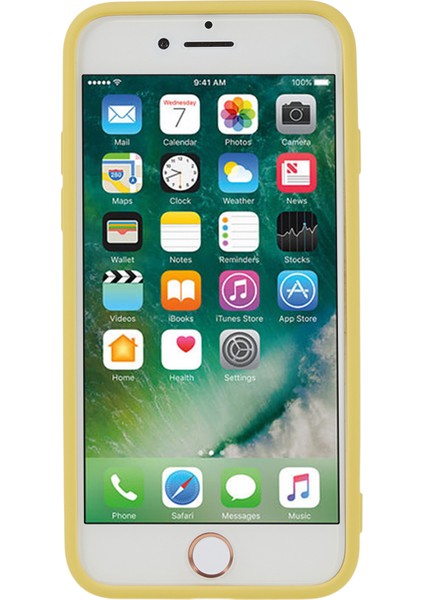 Xstepcase Apple iPhone 7/8 4.7 Inç / Se (2020) / Se (2022) Için Kauçuk Telefon Kasası, Çizim Önleyici Fiber Astar Tpu Kapağı (Yurt Dışından)