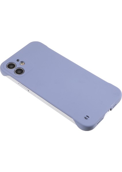 Xstepcase Apple iPhone 12 Mini 5.4 Inç Çerçevesiz Yarım Kapak Koruyucu Cilt Touch Sert Pc Mobail Telefon Kılıfı (Yurt Dışından)
