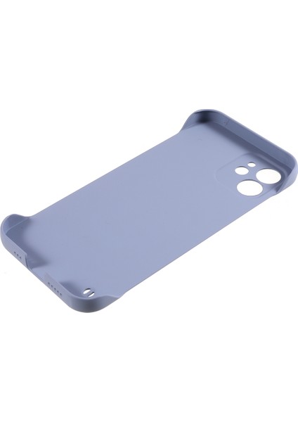 Xstepcase Apple iPhone 12 Mini 5.4 Inç Çerçevesiz Yarım Kapak Koruyucu Cilt Touch Sert Pc Mobail Telefon Kılıfı (Yurt Dışından)