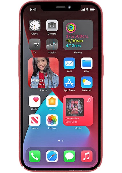 Xstepcase Apple iPhone 12 Pro 6.1 Inç Telefon Kabuğu Mat Doku Çizelge Anti-Kırpma Sabit Pc Telefon Kılıfı (Yurt Dışından)