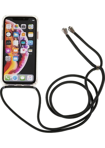 Xstepcase Apple iPhone Xr Için Geri Kılıf 6.1 Inç, Bırak Koruması Açık Tpu+Akrilik Telefon Kapağı Lanyard ile (Yurt Dışından)