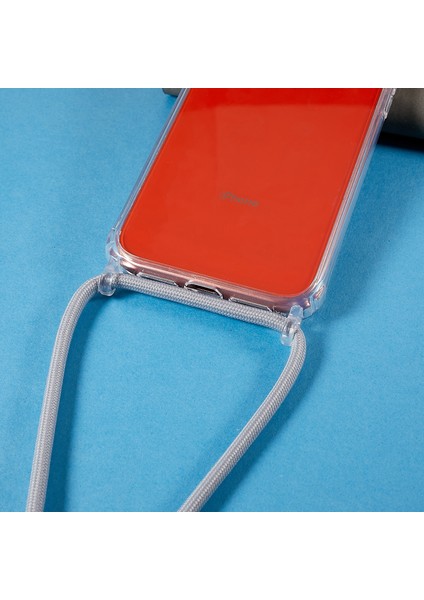 Xstepcase Apple iPhone Xr Için Geri Kılıf 6.1 Inç, Bırak Koruması Açık Tpu+Akrilik Telefon Kapağı Lanyard ile (Yurt Dışından)