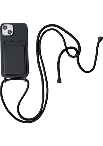 Xstepcase Apple iPhone 13 6.1 Inç Telefon Kasası Için Önleyici Sıvı Sıvı Silikon Koruyucu Kapak Kart Yuvası, Kayış (Yurt Dışından)