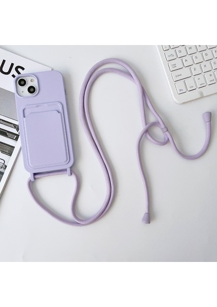 Xstepcase Apple iPhone 13 6.1 Inç Telefon Kasası Için Önleyici Sıvı Sıvı Silikon Koruyucu Kapak Kart Yuvası, Kayış (Yurt Dışından) indirimleri