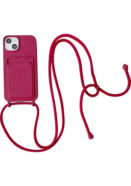 Xstepcase Apple iPhone 13 6.1 Inç Telefon Kasası Için Önleyici Sıvı Sıvı Silikon Koruyucu Kapak Kart Yuvası, Kayış (Yurt Dışından)