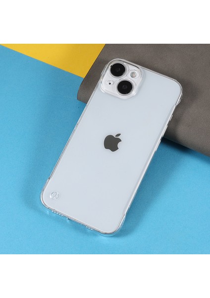 Xstepcase Apple iPhone 13 Için Çerçevesiz Telefon Kılıfı, Kıç Çizgiye Karşı Şeffaf Sert Pc Koruyucu Telefon Kapağı (Yurt Dışından)