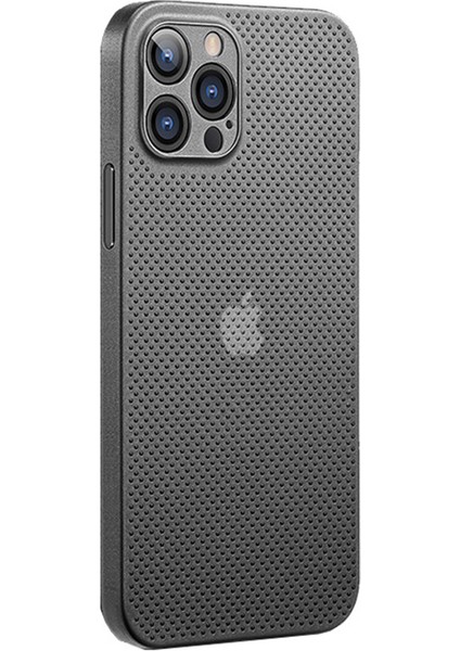 Xstepcase Apple iPhone 13 Pro Max Için 6.7 Inç Ultra Inç Nefes Beklenebilir Hoş Delim Isı Yayılma Mesh Arka Kapak Pp Telefon Kılıfı (Yurt Dışından)