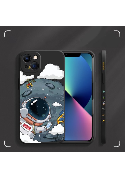 Xstepcase Apple iPhone 13 6.1 Inç Astronot Desen Baskı Koruyucu Kapak Önleme Önleyici Telefon Kasası Için Tpu Telefon Kasası (Yurt Dışından) fiyatları