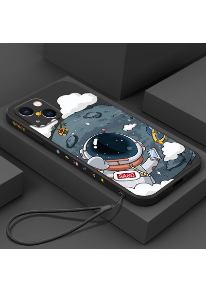 Xstepcase Apple iPhone 13 6.1 Inç Astronot Desen Baskı Koruyucu Kapak Önleme Önleyici Telefon Kasası Için Tpu Telefon Kasası (Yurt Dışından) modelleri