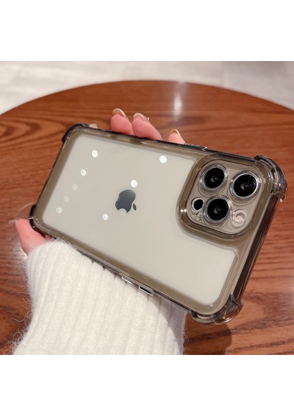Xstepcase Apple iPhone 13 Pro 6.1 Inç Dört Köşe Için Telefon Geri Kapağı Koruma Koruma Karşıtı Telefon Kılıfı (Yurt Dışından)
