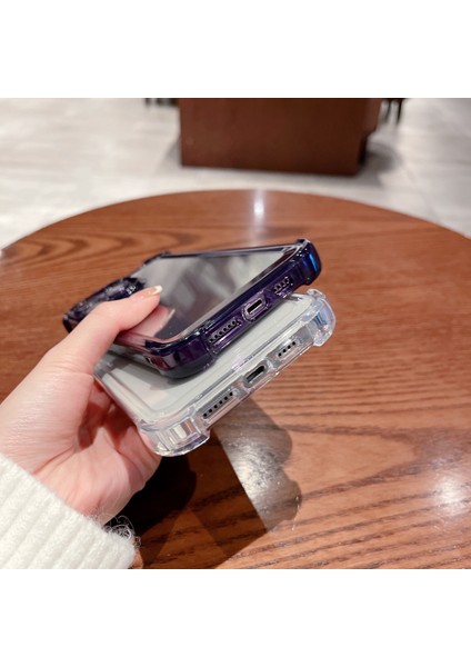 Xstepcase Apple iPhone 13 Pro 6.1 Inç Dört Köşe Için Telefon Geri Kapağı Koruma Koruma Karşıtı Telefon Kılıfı (Yurt Dışından)