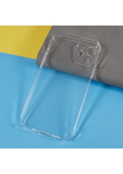 Xstepcase Apple iPhone 12 6.1 Inç Şeffaf Telefon Kasası Sert Pc Önleme Önleyici Telefon Geri Kapağı Için (Yurt Dışından)