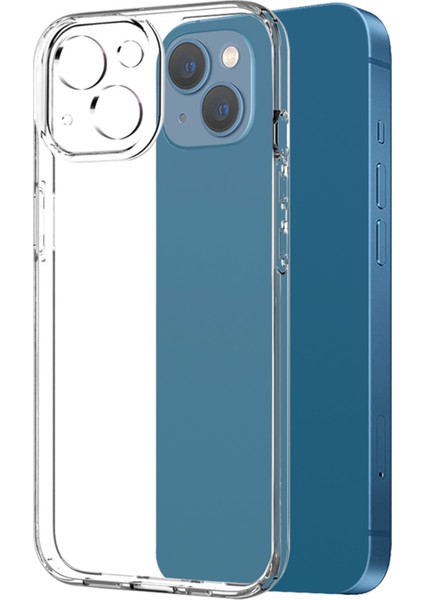 Xstepcase Apple iPhone 13 Mini 5.4 Inç 2'si 1 Arada Tpu Telefon Kılıfı + Patlamaya Uygun Ultra Açık Temperli Cam Ekran Koruyucu Için Northjo (Yurt Dışından)