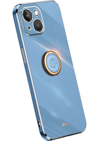 Xstepcase Apple iPhone 13 Için Xinli 6.1 Inç Yüzük Kickstand Yumuşak Tpu Arka Kabuk, Elektrapan Altın Kenar Kılıf Kapağı (Yurt Dışından) fiyatları