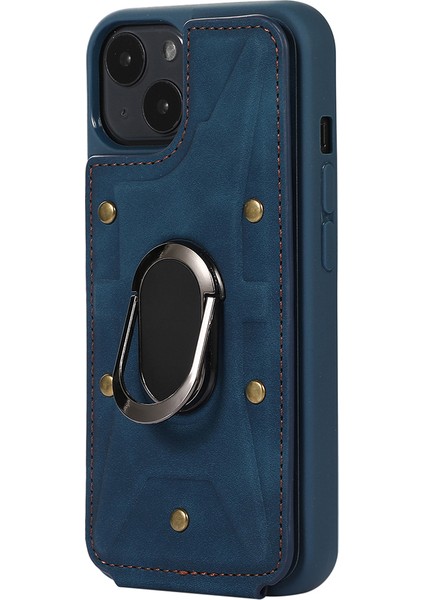 Xstepcase Apple iPhone 13/14 Için 6.1 Inç Kart Torbası Tasarımına Dayanıklı Cilt Dokunuşu Pu Deri Kaplı Tpu Geri Kickstand (Yurt Dışından) modelleri