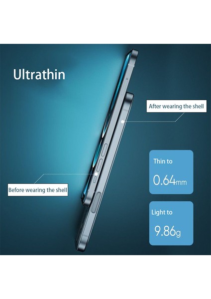 Xstepcase Apple iPhone 12 Pro Max Için 6.7 Inç Ultra Ince Nefes Alabilen Içi Boş Delik Isı Dağılma Örtüsü Arka Kapağı Şok-Emici Pp Telefon Kasası (Yurt Dışından)